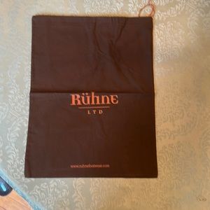 RUHNE LTD dust bag shoes boots sz 15.5x12 inch